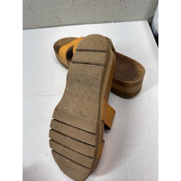 Reef Women's Cushion Vista Higher Sandals Platform CHESTNUT Size 10 - Picture 4 of 5